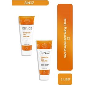 Sinoz Balkabağı Özlü 2x100 ml Pumpkin Gel Peeling