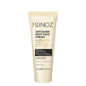 Sinoz Koyu Halkalar için 40 ml Leke Kremi