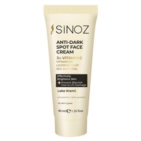 Sinoz Koyu Halkalar için 40 ml Leke Kremi