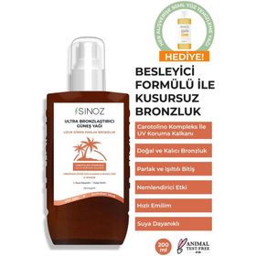 Sinoz Kusursuz Bronzlaştırıcı 200 ml Güneş Yağı Spreyi