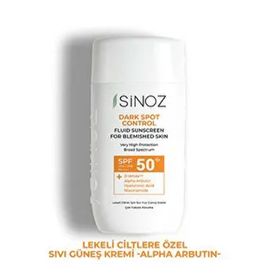 Sinoz Lekeli Ciltlere SPF 50+ 50 ml Güneş Kremi