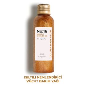 Sinoz No:16 100 ml Mucizevi Işıltılı Saç ve Vücut Bakım Yağı