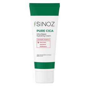Sinoz Pure Cica Tahriş Olmuş Hasarlı Ciltler için 50 ml Yoğun Nemlendirici Bakım Kremi
