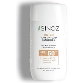 Sinoz Tinted SPF50 50 ml Sıvı Güneş Kremi
