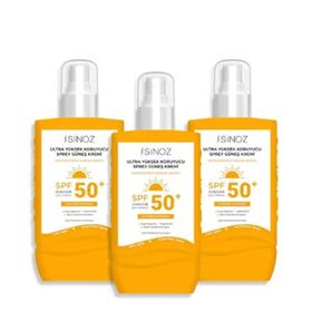 Sinoz Ultra Koruyucu SPF 50 3x200 ml Güneş Kremi