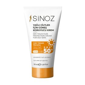 Sinoz Yağlı Ciltler Spf 50+ 50 ml Güneş Koruyucu Krem