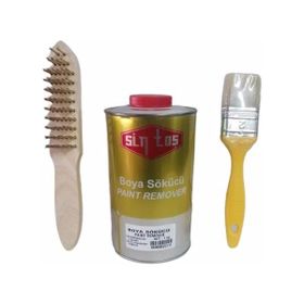 Sintaş Solver Tel Fırça 2 No Fırça 3'lü Set Boya Sökücü