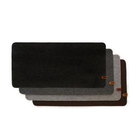 Sintio Koyu Gri 50x100 cm Keçe Mousepad