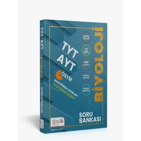 Sinyal Yayınları TYT AYT Biyoloji Soru Bankası