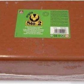 Sio2 Argila Kırmızı 12.5 kg Çömlek Kili