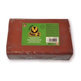 Sio2 Argila Kırmızı 5 kg Çömlek Kili
