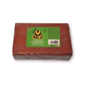 Sio2 Argila Kırmızı 5 kg Çömlek Kili