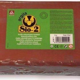 Sio2 Argila Kırmızı 5 kg Çömlek Kili