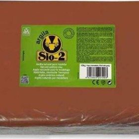 Sio2 Argila Şamutlu 10 kg Kırmızı Doğal Çamur Kili