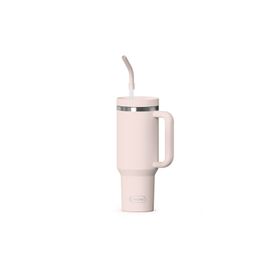 Sipnjoy 1200 ml Pembe Tumbler Pipetli Termos