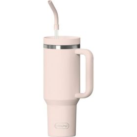 Sipnjoy 1200 ml Pembe Tumbler Pipetli Termos