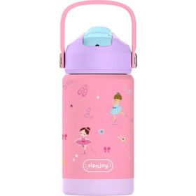 Sipnjoy FlipSip 360 ml Ballerina Sparkle Çocuk Su Termosu