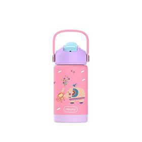 Sipnjoy FlipSip 360 ml Jolly Elephant Çocuk Su Termosu