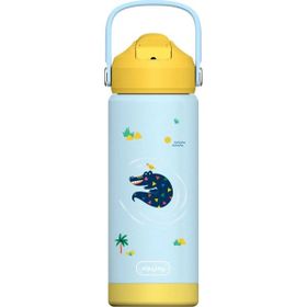 Sipnjoy FlipSip 550 ml Snappy Croc Çocuk Su Termosu