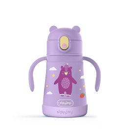 Sipnjoy Sippypals 360 ml Mor Çocuk Su Termosu