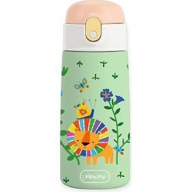Sipnjoy SipSquad 480 ml Lively Roar Çocuk Su Termosu