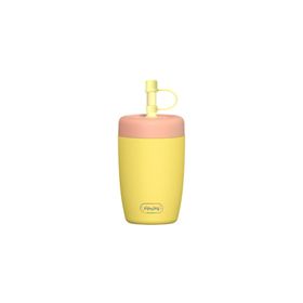 Sipnjoy Strawbuddy 360 ml Sarı Tumbler Pipetli Termos