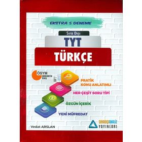 Sıra Dışı 2021 TYT Türkçe Pratik Konu Anlatımlı