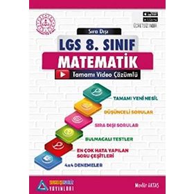 Sıradışı Analiz LGS 8. Sınıf Matematik Video Çözümlü Soru Bankası Yeni