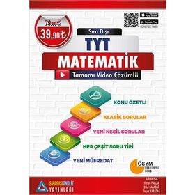 Sıradışıanaliz TYT Matematik Tamamı Video Çözümlü Konu Özetli