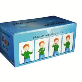 Sıralama Kartları 3’lü - 4’lü - 6 Yaş