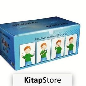Sıralama Kartları 3’lü - 4’lü - 6 Yaş