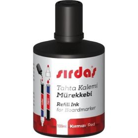 Sırdaş 100 ml Kırmızı Tahta Kalem Mürekkebi