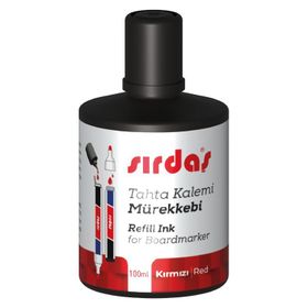 Sırdaş 100 ml Kırmızı Tahta Kalem Mürekkebi