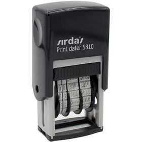 Sırdaş 5810 3.8 mm Ay Harf Tarih Damgası