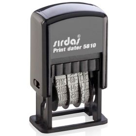 Sırdaş 5810 Siyah Keçeli Tarih Kaşe