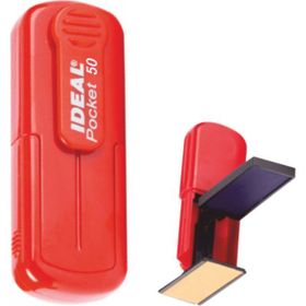 Sırdaş İdeal 50 Cep Tipi Kaşe 14x41 mm Kırmızı Keçe