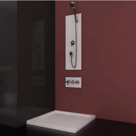 Sırduş 100x100x6 cm Kare Flat Duş Teknesi