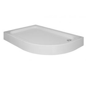 Sırduş 100x90x12 cm Asimetrik Monoblok Sağ Duş Teknesi