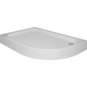 Sırduş 100x90x12 cm Asimetrik Monoblok Sağ Duş Teknesi