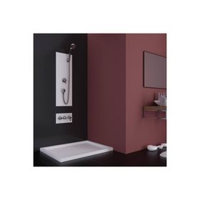 Sırduş 120x80x6 cm Diktörtgen Flat Duş Teknesi