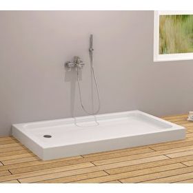 Sırduş 140x90x12 cm Dikdörtgen Monoblok Duş Teknesi