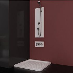 Sırduş 80x80x6 cm Kare Flat Duş Teknesi