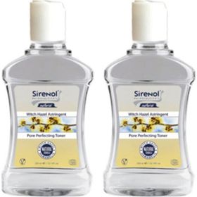 Sirenol 2x300 ml Natural Cadı Fındığı Cilt Sıkılaştırıcı Gözenek Temizleyici Tonik