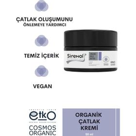 Sirenol 50 ml Organik Çatlak Karşıtı Krem