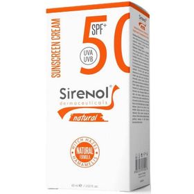 Sirenol Doğal Cadı Fındığı Spf50 60 ml Mineral Güneş Kremi