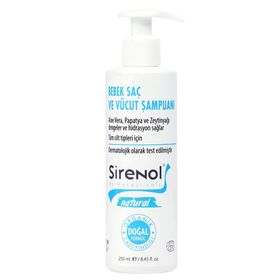 Sirenol Natural 250 ml Bebek Saç ve Vücut Şampuanı