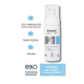Sirenol Organik Çay Ağacı 150 ml Temizleme Köpüğü