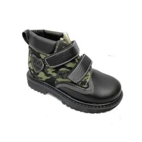 Şirin Bebe 22-25 9903b Deri Anatomik Kamuflaj Bebek Erkek Çocuk Bot