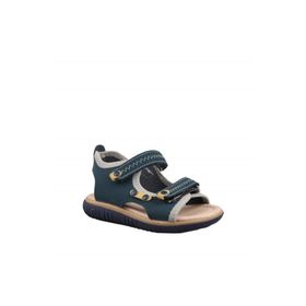 Şirin Bebe 231-84 Lacivert Sarı Kız Çocuk Sandalet