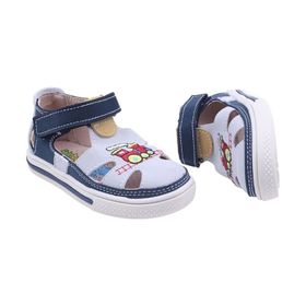 Şirin Bebe 2988 Petrol Yeşili Ortopedik Erkek Bebek Sandalet